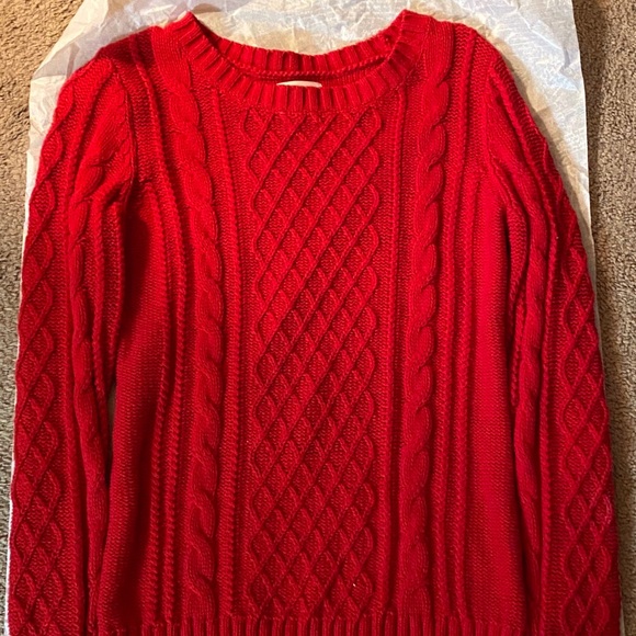 Old navy red sweater size small - Picture 1 of 1